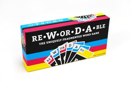 Stock image for Rewordable Card Game: The Uniquely Fragmented Word Game for sale by Ebooksweb