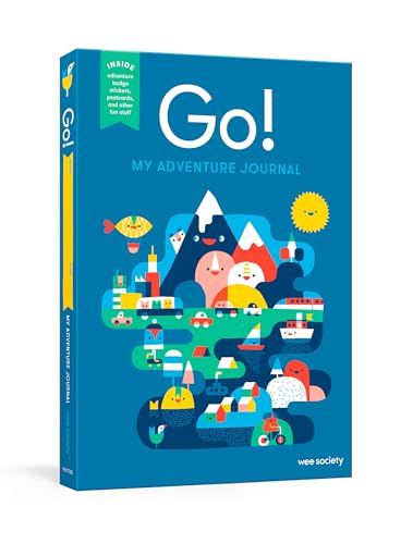 Stock image for Go! (Blue): A Kids Interactive Travel Diary and Journal (Wee Society) for sale by New Legacy Books