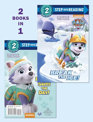 Imagen de archivo de Break the Ice!/Everest Saves the Day! (PAW Patrol) (Step into Reading) a la venta por Gulf Coast Books