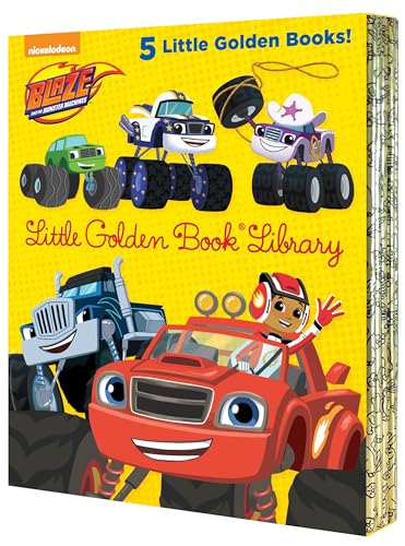 9781524764104: Blaze and the Monster Machines Little Golden Book Library -- 5 Little Golden Books: Five of Nickeoldeon's Blaze and the Monster Machines Little Golden Books