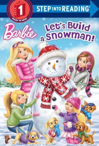 Stock image for Lets Build a Snowman! (Barbie) (Step into Reading) for sale by Hawking Books