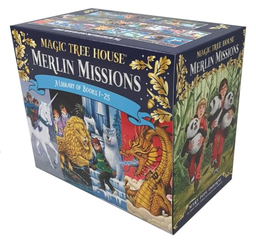 Magic Tree House Merlin Missions Books 1-25 Boxed Set (Magic Tree