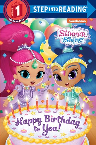9781524767990: Happy Birthday to You! (Shimmer and Shine) (Step into Reading)