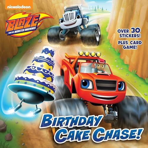 Imagen de archivo de Birthday Cake Chase! (Blaze and the Monster Machines) (Pictureback(R)) a la venta por ZBK Books