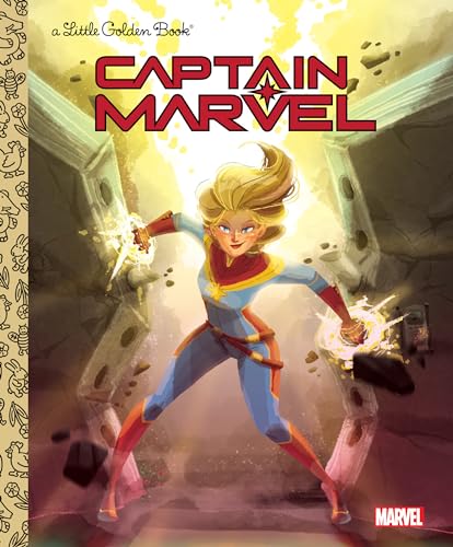 Stock image for Captain Marvel Little Golden Book (Marvel) for sale by SecondSale