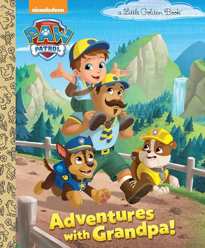 9781524768744: Adventures with Grandpa! (PAW Patrol) (Little Golden Book)