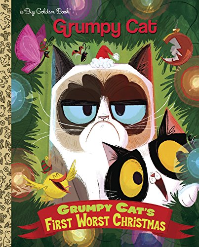 Beispielbild fr Grumpy Cats First Worst Christmas (Grumpy Cat) (Big Golden Book) zum Verkauf von Off The Shelf