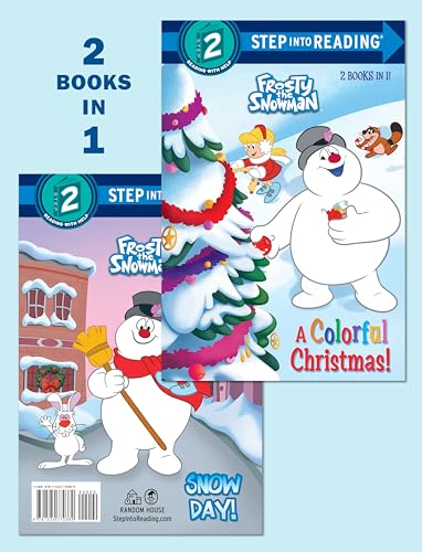 Imagen de archivo de A Colorful Christmas!/Snow Day! (Frosty the Snowman) a la venta por Better World Books: West