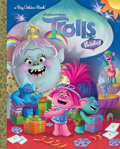 Stock image for Trolls Holiday Big Golden Book (DreamWorks Trolls) for sale by ZBK Books