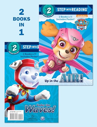 Stock image for Up in the Air!/Under the Waves! (PAW Patrol) (Step into Reading) for sale by Your Online Bookstore