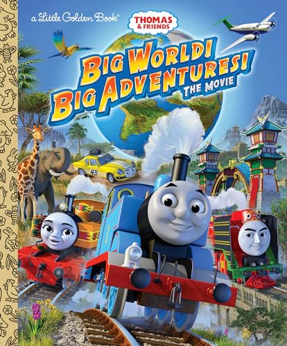Beispielbild fr Big World! Big Adventures! The Movie (Thomas & Friends) (Little Golden Book) zum Verkauf von SecondSale