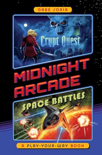 Stock image for Crypt Quest/Space Battles: A Play-Your-Way Book (Midnight Arcade) for sale by Your Online Bookstore