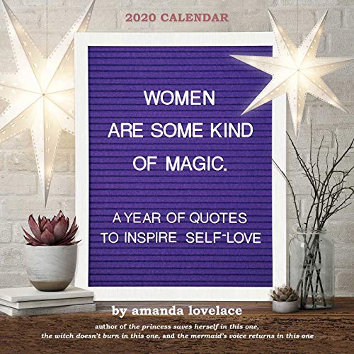 Stock image for Women Are Some Kind of Magic 2020 Wall Calendar: a year of quotes to inspire self-love for sale by Open Books