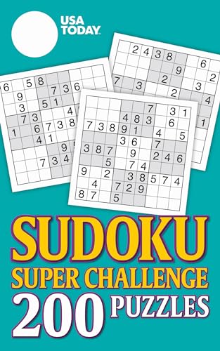 Imagen de archivo de USA TODAY Sudoku Super Challenge: 200 Puzzles a la venta por Books From California