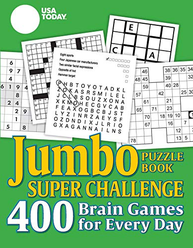 Stock image for USA TODAY Jumbo Puzzle Book Super Challenge: 400 Brain Games for Every Day (USA Today Puzzles) (Volume 27) for sale by Decluttr