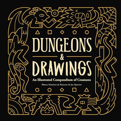Beispielbild fr Dungeons and Drawings: An Illustrated Compendium of Creatures zum Verkauf von Books Unplugged