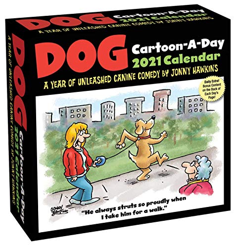 Beispielbild fr Dog Cartoon-A-Day 2021 Calendar: A Year of Unleashed Canine Comedy zum Verkauf von GF Books, Inc.