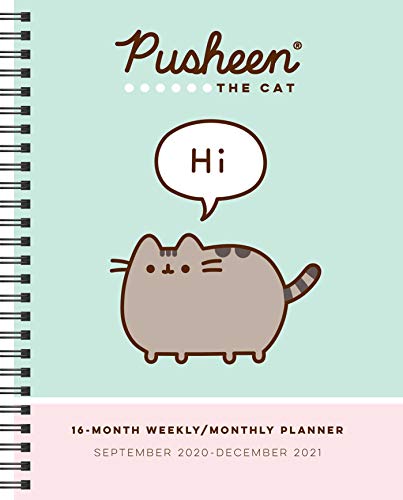 Beispielbild fr Pusheen 16-Month 2020-2021 Weekly/Monthly Planner Calendar zum Verkauf von Big River Books