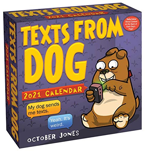 Stock image for Texts from Dog 2021 Day-to-Day Calendar for sale by dsmbooks