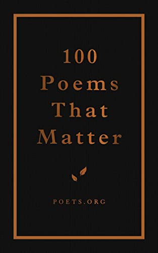 Beispielbild fr 100 Poems That Matter zum Verkauf von Blackwell's