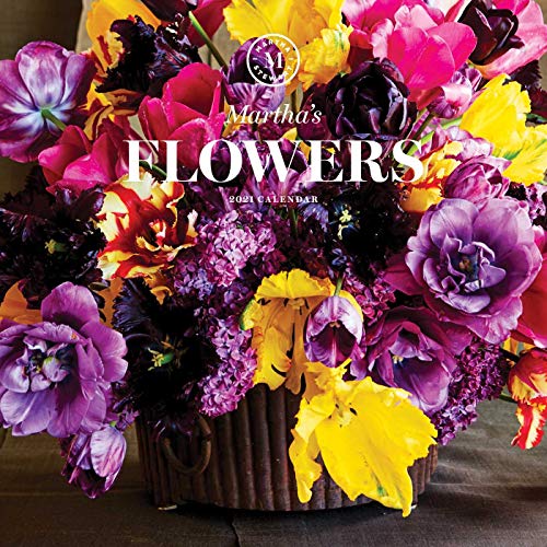 Stock image for Martha's Flowers 2021 Wall Calendar for sale by Books Unplugged
