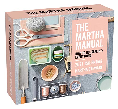 Stock image for The Martha Manual 2021 Day-to-Day Calendar for sale by GF Books, Inc.
