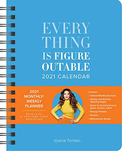 Stock image for Everything Is Figureoutable 2021 Monthly/Weekly Planner Calendar for sale by GF Books, Inc.