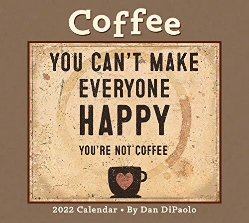 Coffee 2022 Deluxe Wall Calendar