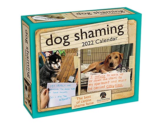 Stock image for Dog Shaming 2022 Day-to-Day Calendar for sale by 2nd Life Books