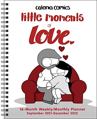 Catana Comics  Little Moments of Love 16 Month 2021 2022 Monthly Weekly Planner