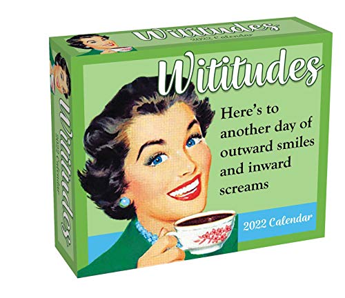 Wititudes 2022 Day to Day Calendar  Here s to Another Day of Outward Smiles and Inward Screams
