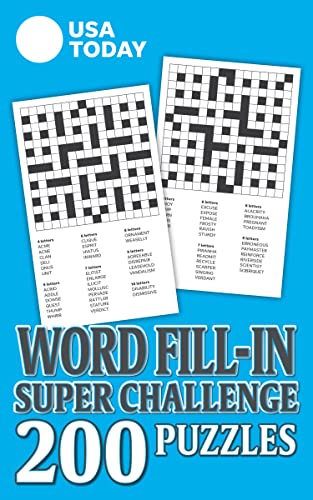 Beispielbild fr USA Today Word Fill-In Super Challenge zum Verkauf von Blackwell's