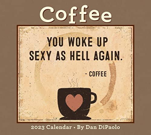 Beispielbild fr Coffee 2023 Deluxe Wall Calendar zum Verkauf von Books Unplugged