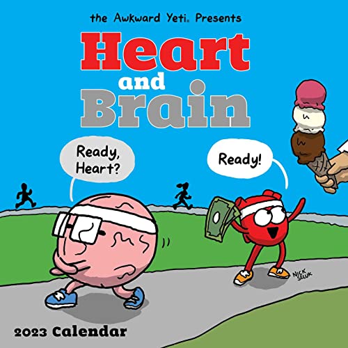 Stock image for Heart and Brain 2023 Wall Calendar for sale by GF Books, Inc.