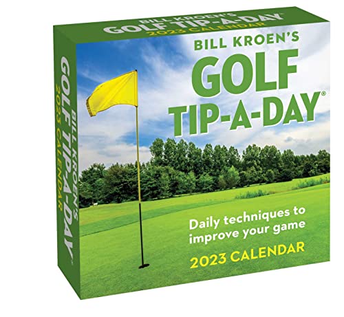 Stock image for Bill Kroen's Golf Tip-A-Day 2023 Calendar, 640 Pages for sale by GF Books, Inc.