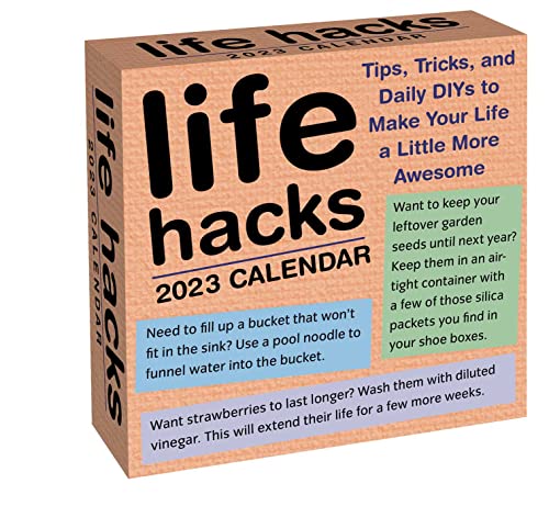Life Hacks 2023 Day-To-Day Calendar...