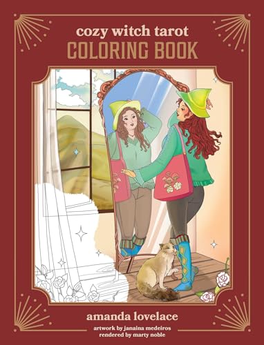 Stock image for Cozy Witch Tarot Coloring Book for sale by Lakeside Books