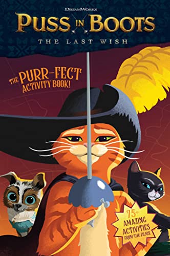 Imagen de archivo de Puss in Boots: The Last Wish Purr-fect Activity Book! a la venta por Jenson Books Inc