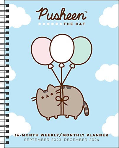 Stock image for Pusheen 16-Month 2023-2024 Weekly/Monthly Planner Calendar for sale by ZBK Books