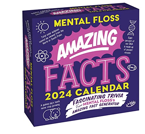 Stock image for Amazing Facts from Mental Floss 2024 Day-to-Day Calendar: Fascinating Trivia From Mental Floss's Amazing Fact Generator for sale by Books Unplugged