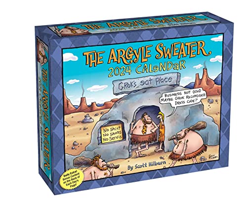 Beispielbild fr The Argyle Sweater 2024 Day-to-Day Calendar zum Verkauf von GF Books, Inc.