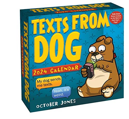 Stock image for Texts from Dog 2024 Day-to-Day Calendar for sale by Front Cover Books