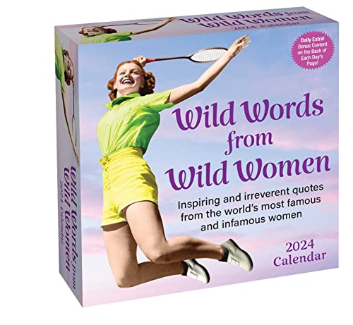 Beispielbild fr Wild Words from Wild Women 2024 Day-to-Day Calendar zum Verkauf von Monster Bookshop