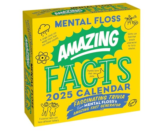 Stock image for Amazing Facts from Mental Floss 2025 Day-to-Day Calendar for sale by Revaluation Books