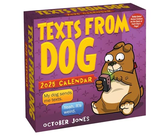 Imagen de archivo de Texts from Dog 2025 Day-to-Day Calendar a la venta por Lakeside Books