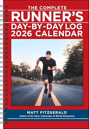 9781524897680: The Complete Runner's Day-by-Day Log 12-Month 2026 Planner Calendar
