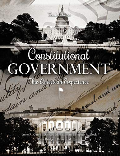 Stock image for Constitutional Government: The American Experience for sale by SecondSale