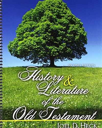 Imagen de archivo de History AND Literature of the Old Testament a la venta por ThriftBooks-Dallas