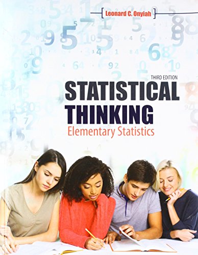 Stock image for Statistical Thinking: Elementary Statistics for sale by Better World Books