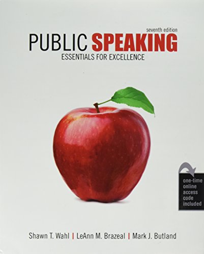 Stock image for Public Speaking: Essentials for Excellence for sale by Once Upon A Time Books